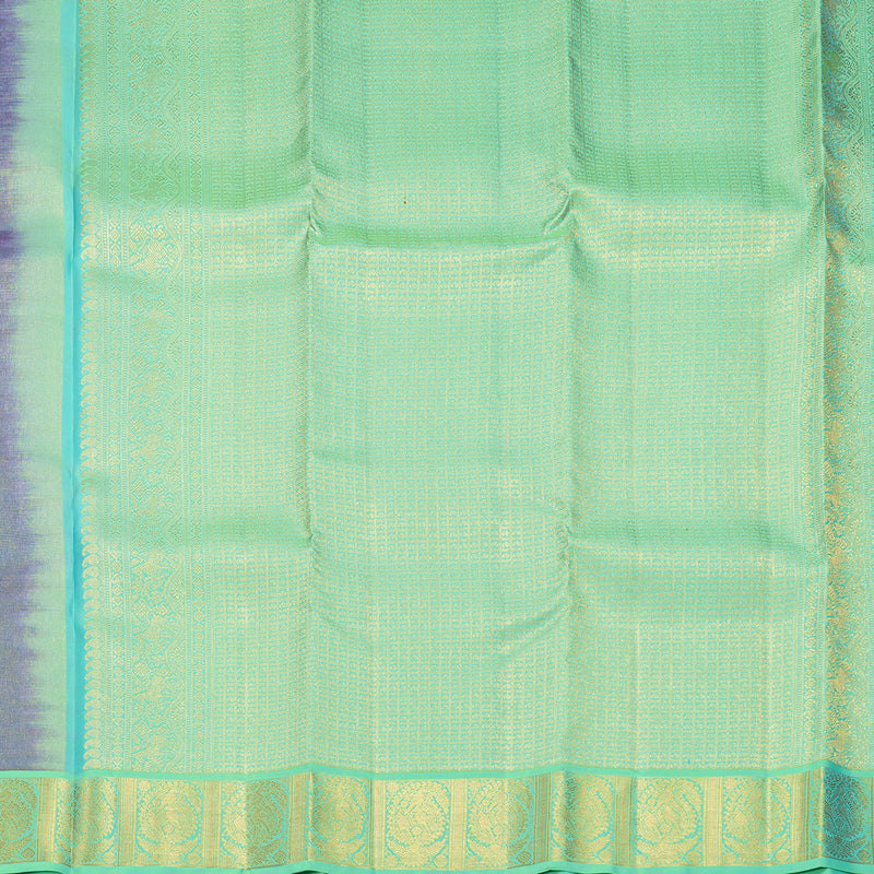 Hayagrivas Handloom Nagapazham Kanjivaram Silk Saree with Multicolour Border SSCBF105G11-19