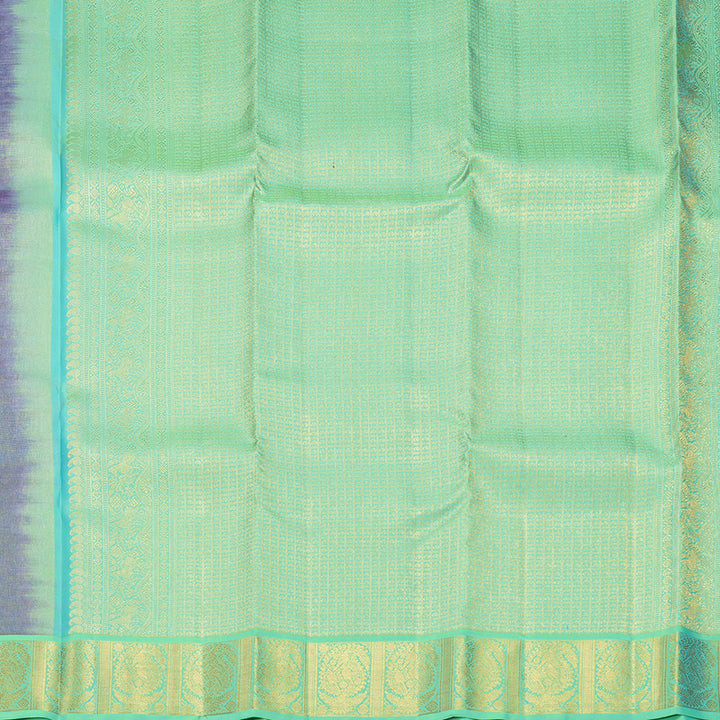 Hayagrivas Handloom Nagapazham Kanjivaram Silk Saree with Multicolour Border SSCBF105G11-19