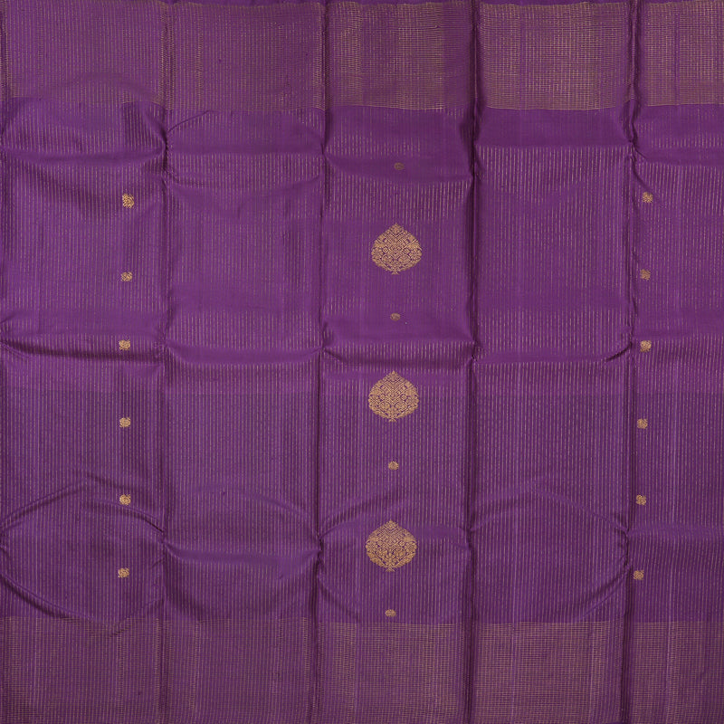 Hayagrivas Handloom Purple Kanjivaram Silk Saree SSCBF105G11-4