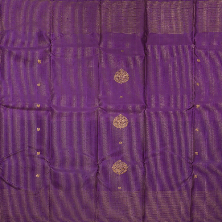 Hayagrivas Handloom Purple Kanjivaram Silk Saree SSCBF105G11-4