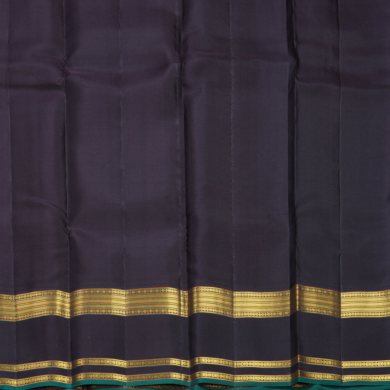 Hayagrivas Handloom Rose Pink Kanjivaram Silk Saree with Deep Nagapazham Border SSCBF108G1-1