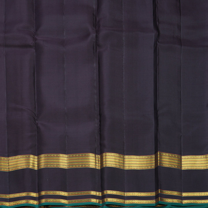Hayagrivas Handloom Rose Pink Kanjivaram Silk Saree with Deep Nagapazham Border SSCBF108G1-1