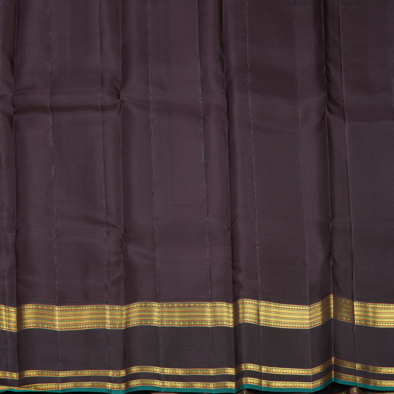 Hayagrivas Handloom Lilac Kanjivaram Silk Saree with Deep Nagapazham Border SSCBF108G1-2