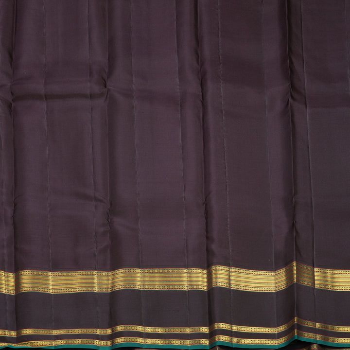Hayagrivas Handloom Lilac Kanjivaram Silk Saree with Deep Nagapazham Border SSCBF108G1-2