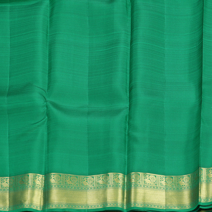 Hayagrivas Handloom Mauve Kanjivaram Silk Saree with Meenakshi Green Border SSCBF109G25-2