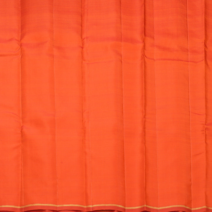 Hayagrivas Handloom Fanta Orange Kanjivaram Silk Saree SSCBF109G8-1