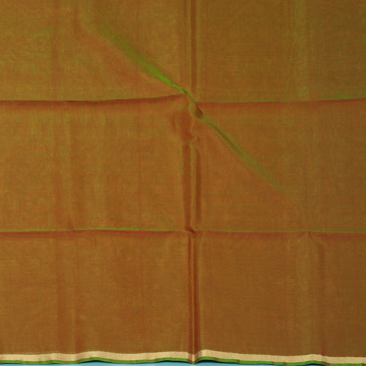 Hayagrivas Golden Orange Kora Silk Cotton Saree SSCBF123H1-4