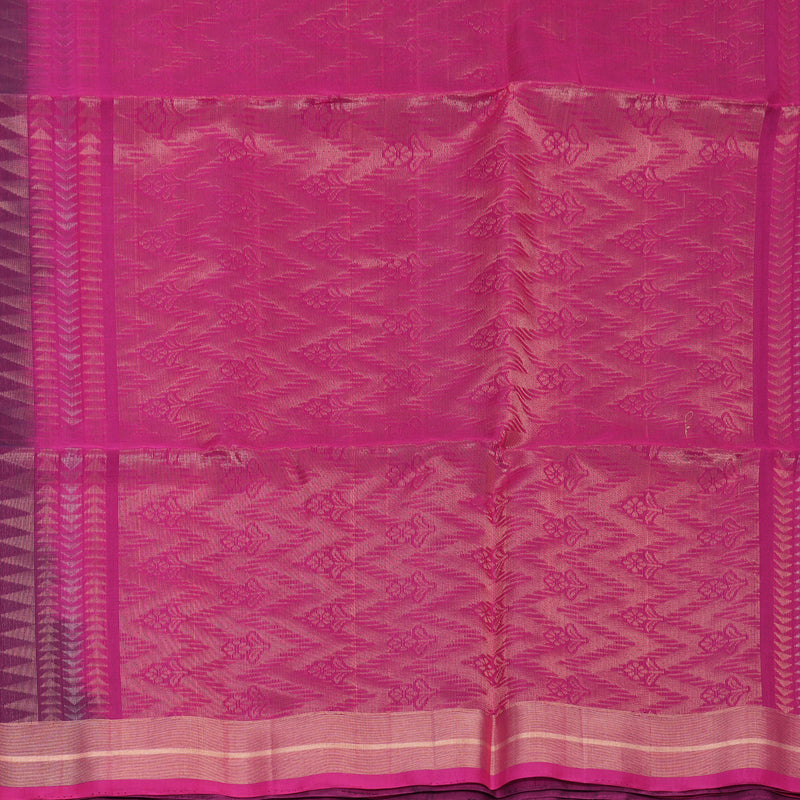 Hayagrivas Deep Navy Blue Kora Silk Cotton Saree SSCBF123H17-2