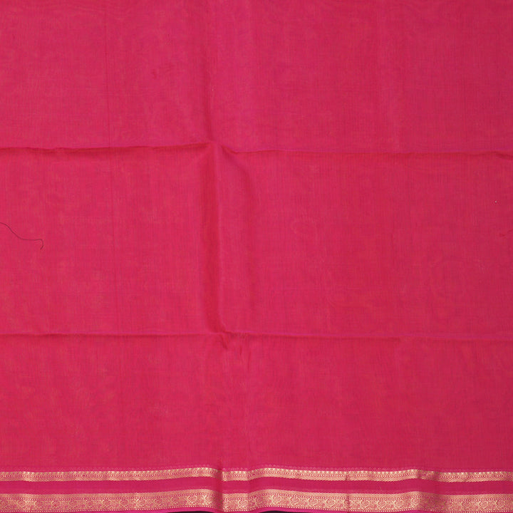 Hayagrivas Golden Orange Kora Silk Cotton Saree SSCBF123H26-2