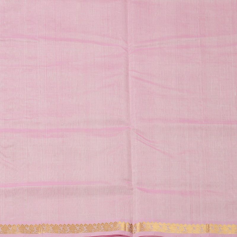 Hayagrivas Baby Pink Pure Silk Cotton Saree SSCBF13D11-1