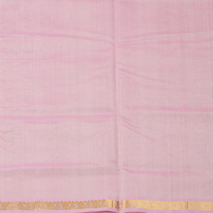 Hayagrivas Baby Pink Pure Silk Cotton Saree SSCBF13D11-1