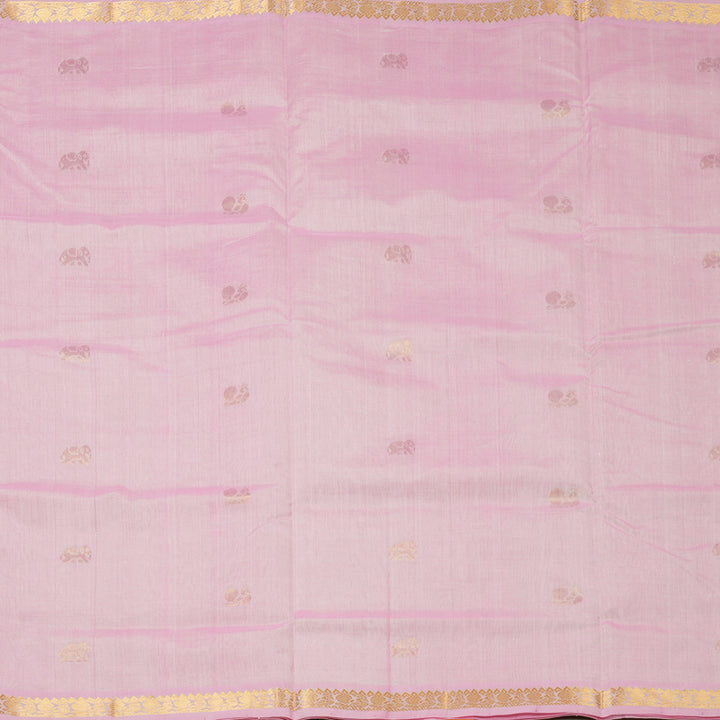 Hayagrivas Baby Pink Pure Silk Cotton Saree SSCBF13D11-1