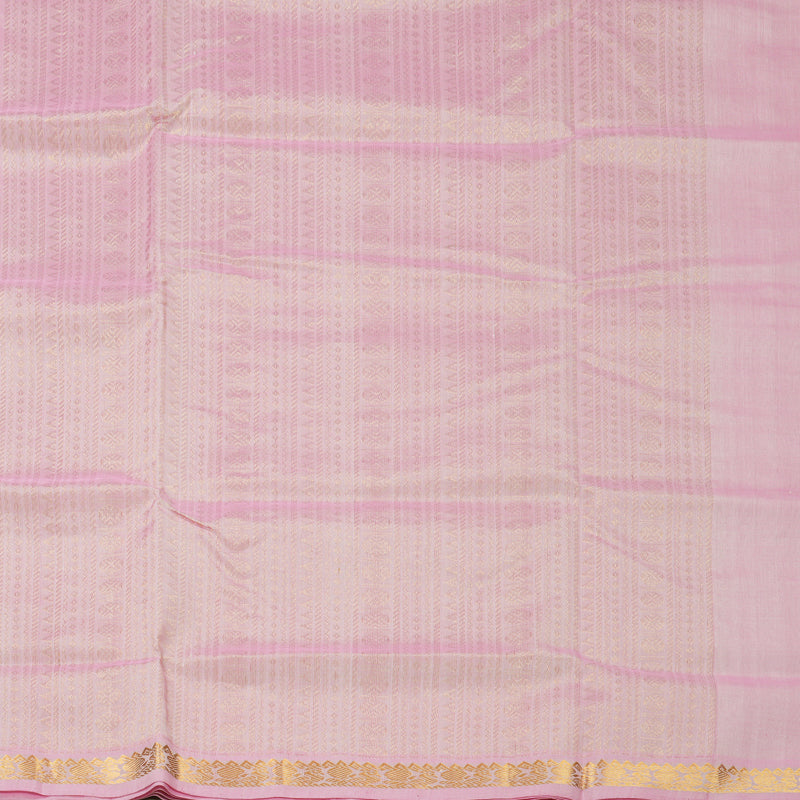 Hayagrivas Baby Pink Pure Silk Cotton Saree SSCBF13D11-1