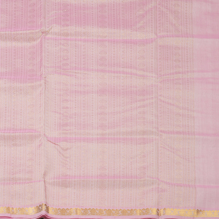 Hayagrivas Baby Pink Pure Silk Cotton Saree SSCBF13D11-1