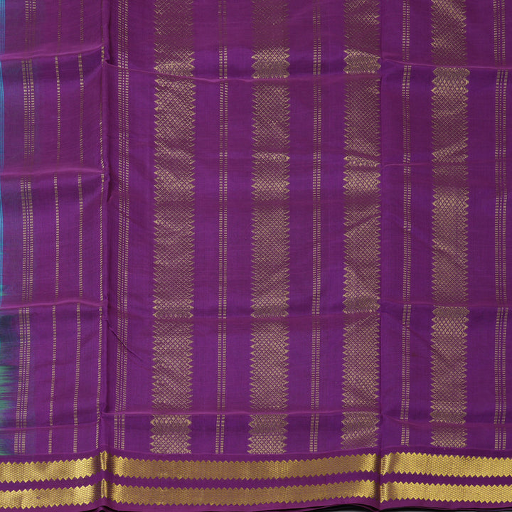 Hayagrivas Sea Green Pure Silk Cotton Saree SSCBF13D12-5
