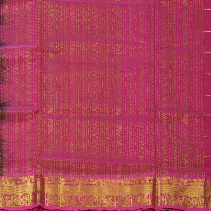 Hayagrivas Wine Maroon Pure Silk Cotton Saree SSCBF13D14-3