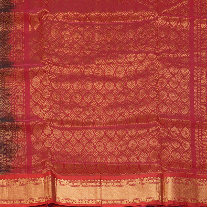 Hayagrivas Ink Blue Pure Silk Cotton Saree SSCBF13D14-4