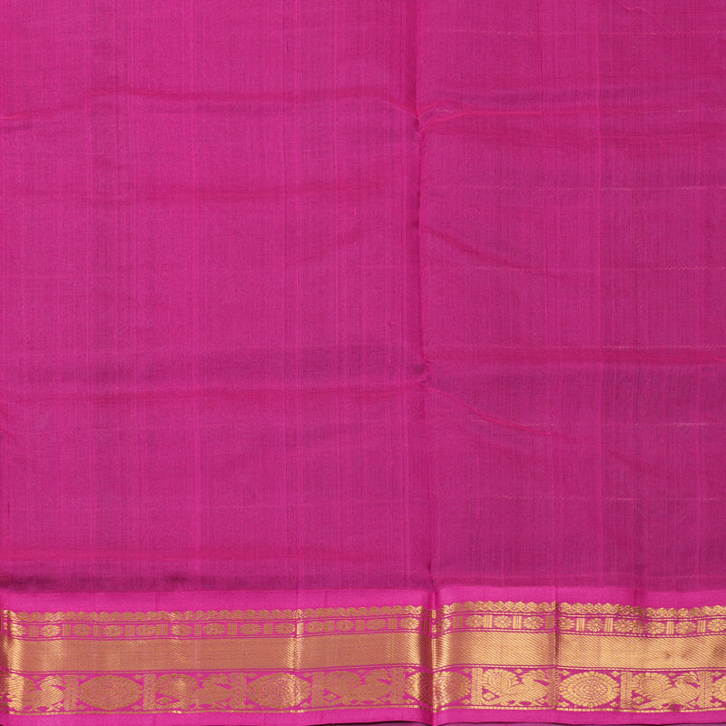 Hayagrivas Peacock Blue Pure Silk Cotton Saree SSCBF13D14-8