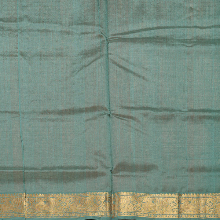 Hayagrivas Orange Pure Silk Cotton Saree SSCBF13D15-4
