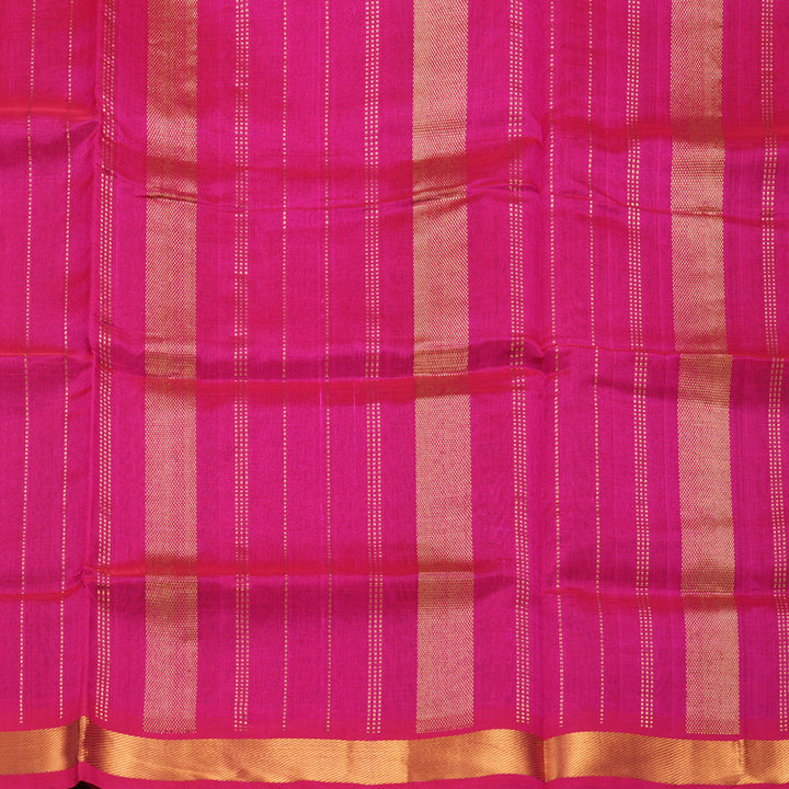 Hayagrivas Bottle Green Pure Silk Cotton Saree SSCBF13D2-3