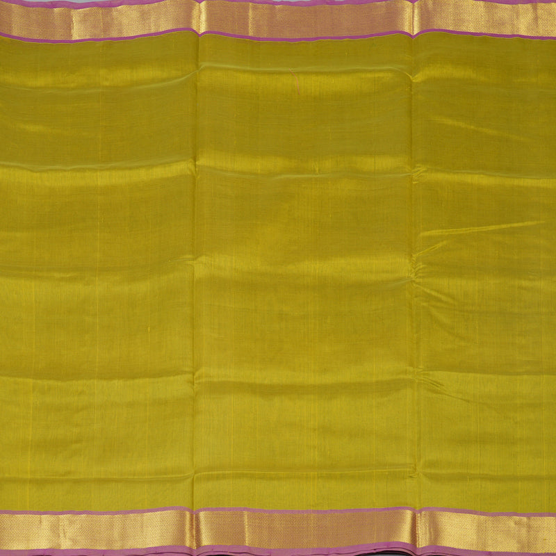 Hayagrivas Lemon Green Pure Silk Cotton Saree SSCBF13D3-16