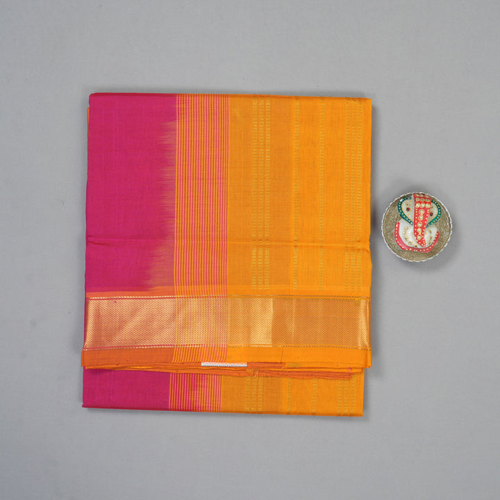 Hayagrivas Rani Pink Pure Silk Cotton Saree SSCBF13D3-40