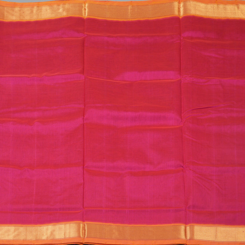 Hayagrivas Rani Pink Pure Silk Cotton Saree SSCBF13D3-40