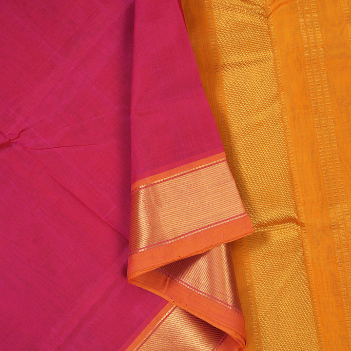 Hayagrivas Rani Pink Pure Silk Cotton Saree SSCBF13D3-40