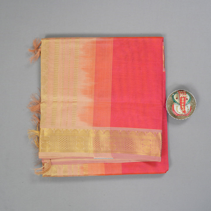 Hayagrivas Pink Pure Silk Cotton Saree SSCBF13D3-47