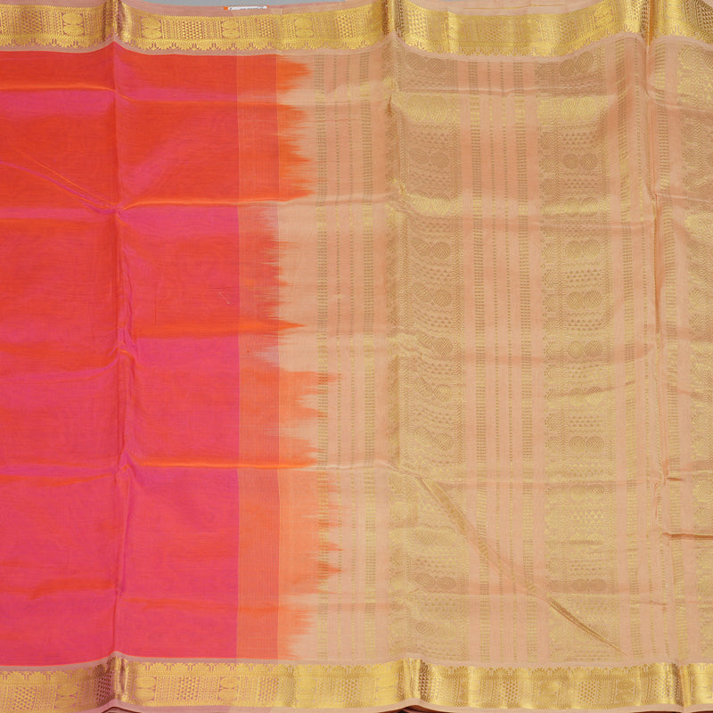 Hayagrivas Pink Pure Silk Cotton Saree SSCBF13D3-47