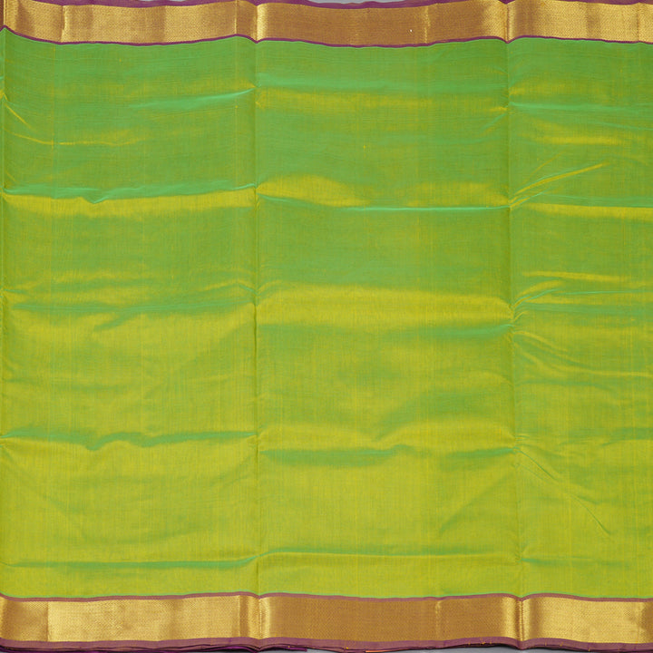 Hayagrivas Fluorescent Green Pure Silk Cotton Saree SSCBF13D3-58