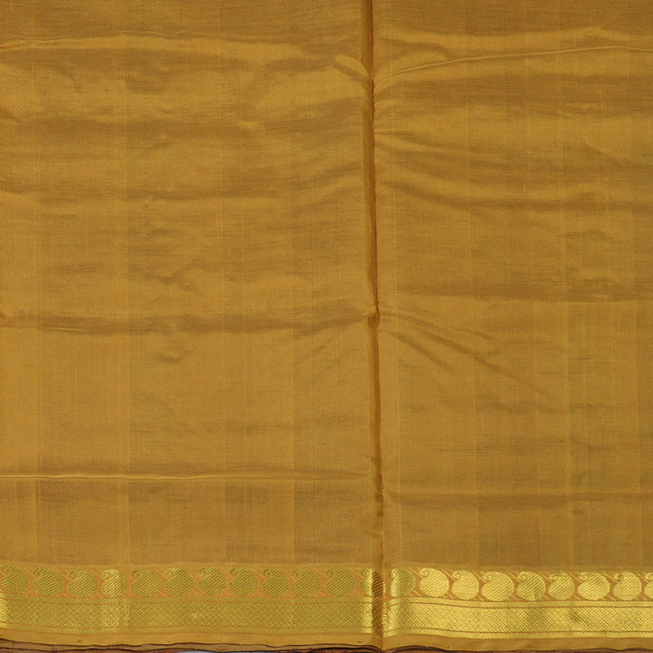 Hayagrivas Brown Pure Silk Cotton Saree SSCBF13D3-7