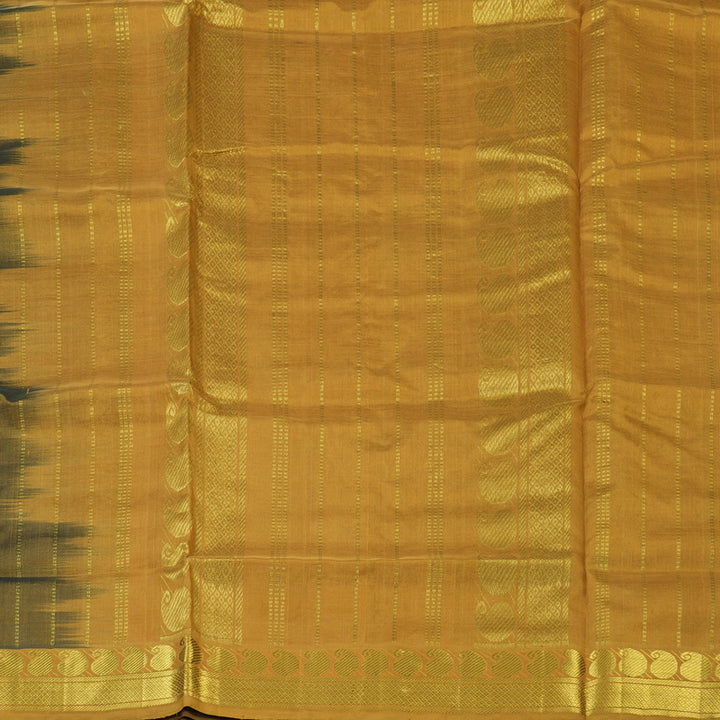 Hayagrivas Brown Pure Silk Cotton Saree SSCBF13D3-7