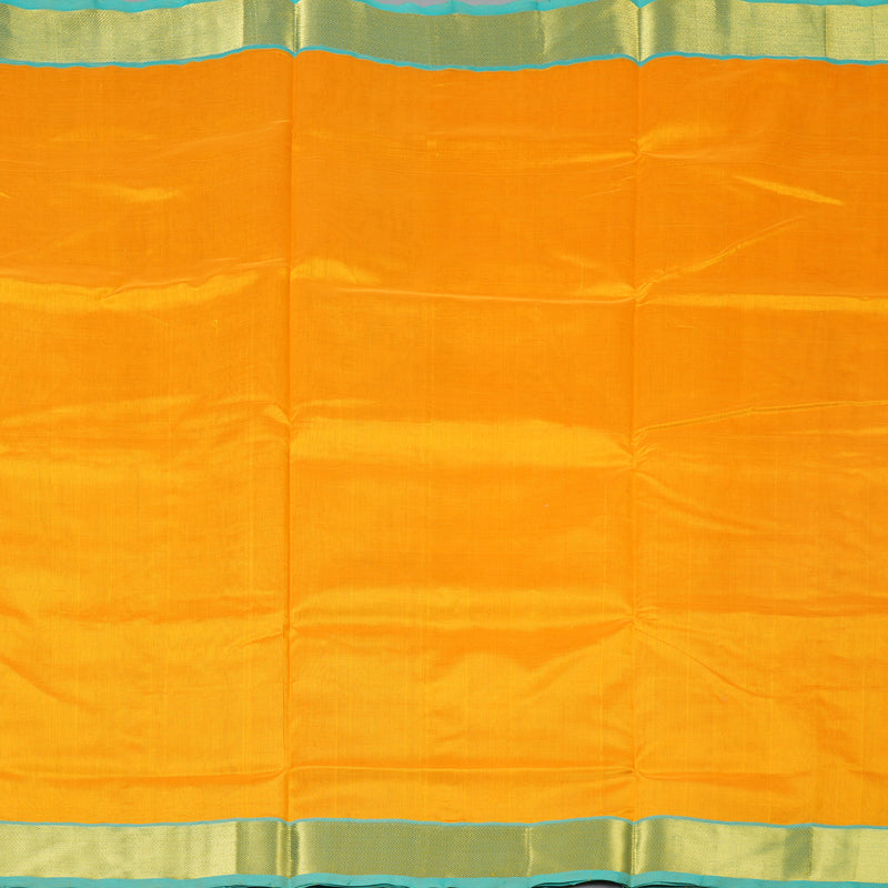 Hayagrivas Mango Yellow Pure Silk Cotton Saree SSCBF13D3-9