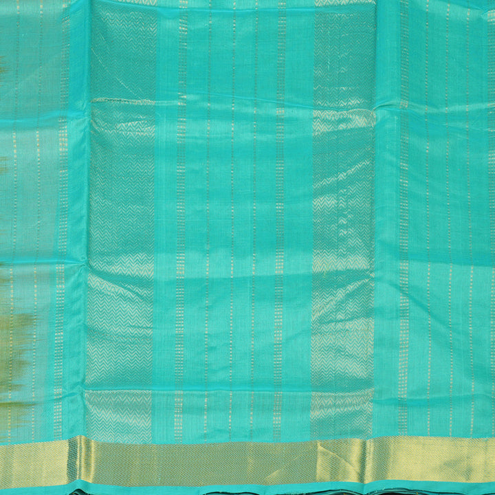 Hayagrivas Mango Yellow Pure Silk Cotton Saree SSCBF13D3-9