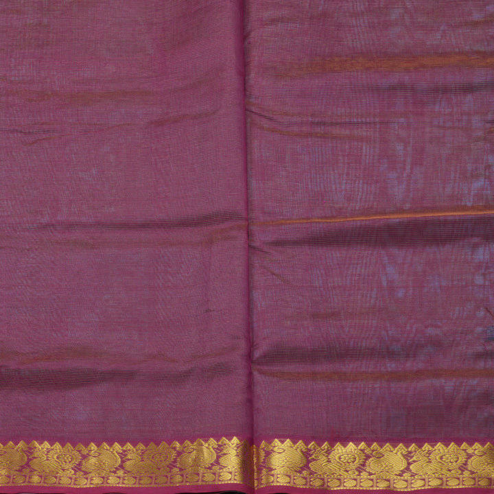 Hayagrivas Sky Blue Pure Silk Cotton Saree SSCBF13D5-2