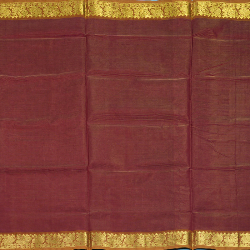 Hayagrivas Maroon Pure Silk Cotton Saree SSCBF13D5-7