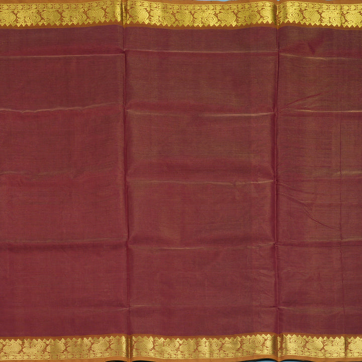 Hayagrivas Maroon Pure Silk Cotton Saree SSCBF13D5-7