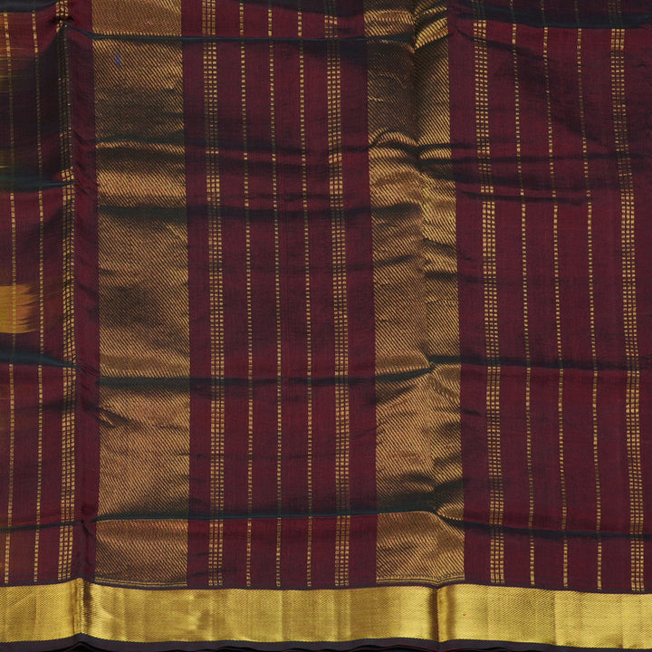 Hayagrivas Multicolour Checks Pure Silk Cotton Saree SSCBF13D7-10