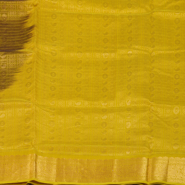 Hayagrivas Dark Maroon Pure Silk Cotton Saree SSCBF13D8-3