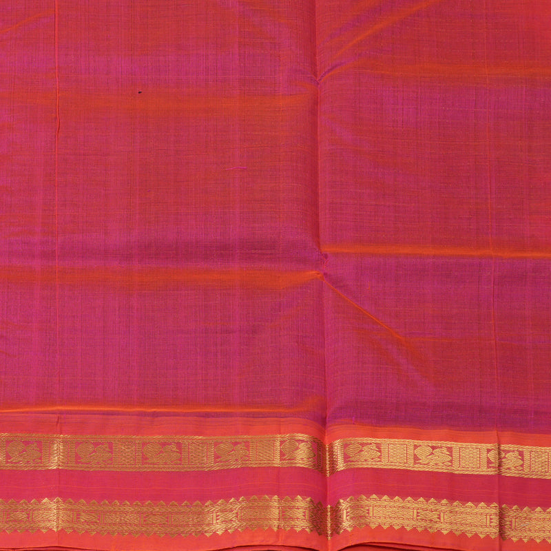 Hayagrivas Purple Pure Silk Cotton Saree SSCBF14D1-1