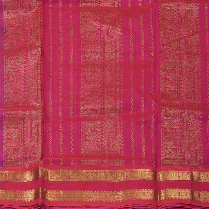 Hayagrivas Lavender Pure Silk Cotton Saree SSCBF14D1-3