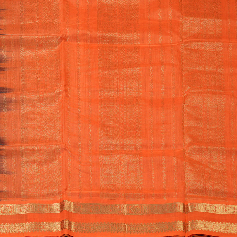 Hayagrivas Bottle Green Pure Silk Cotton Saree SSCBF14D1-4