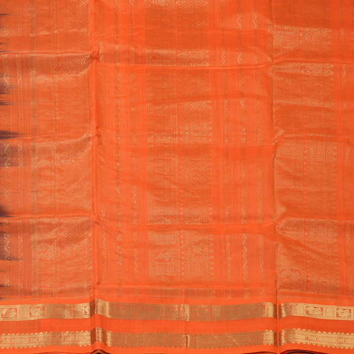 Hayagrivas Bottle Green Pure Silk Cotton Saree SSCBF14D1-4