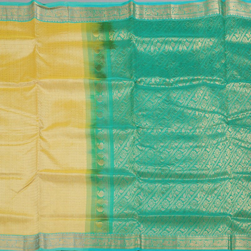 Hayagrivas Sandal Pure Silk Cotton Saree SSCBF14D2-2