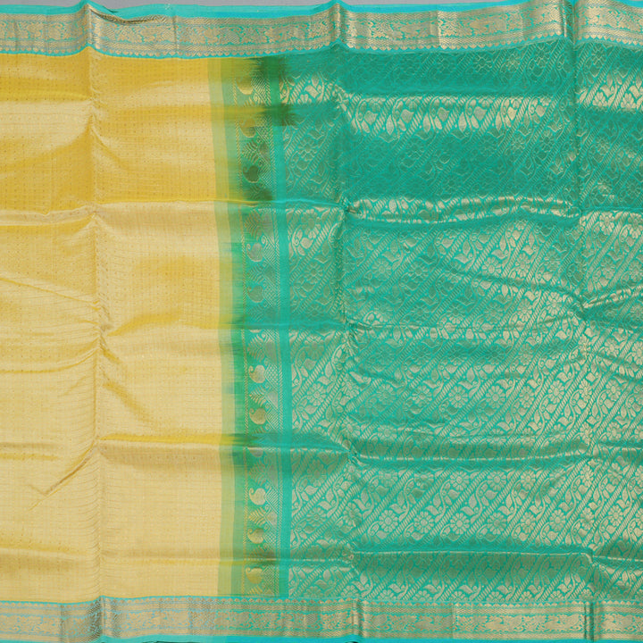 Hayagrivas Sandal Pure Silk Cotton Saree SSCBF14D2-2