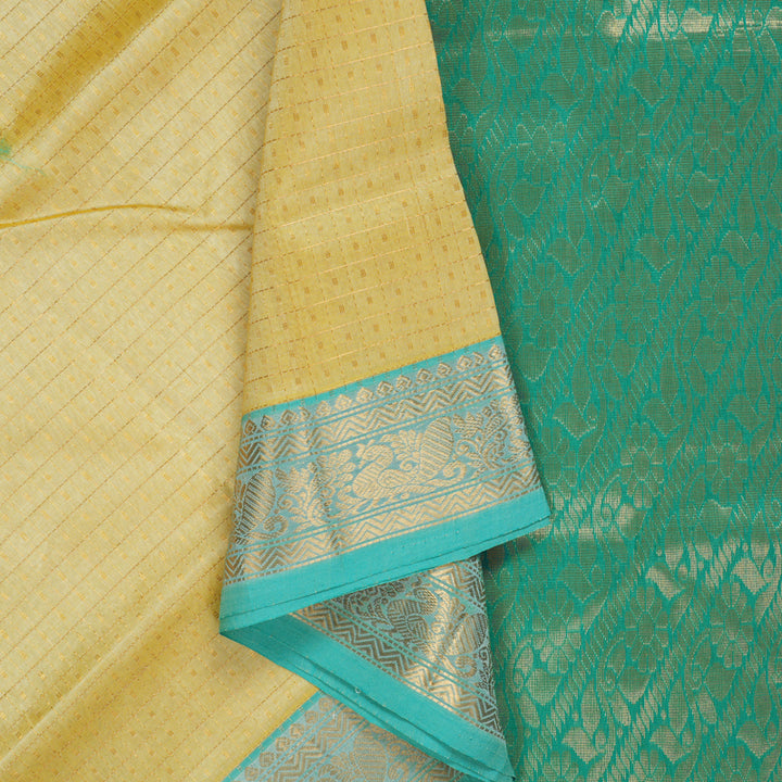 Hayagrivas Sandal Pure Silk Cotton Saree SSCBF14D2-2