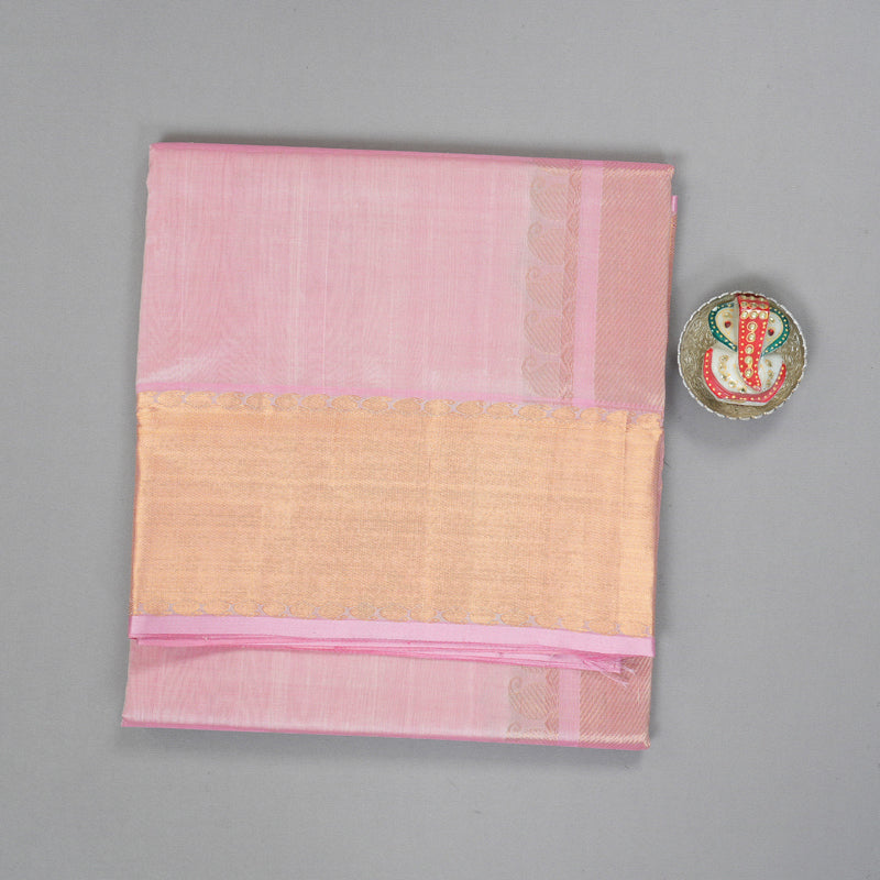 Hayagrivas Baby Pink Pure Silk Cotton Saree SSCBF14D3-11