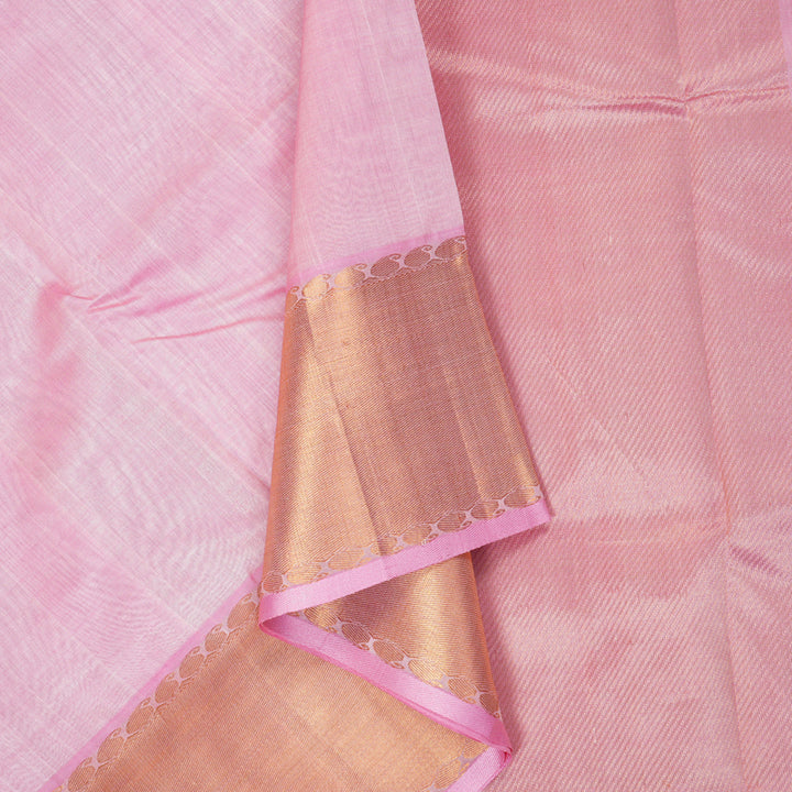 Hayagrivas Baby Pink Pure Silk Cotton Saree SSCBF14D3-11