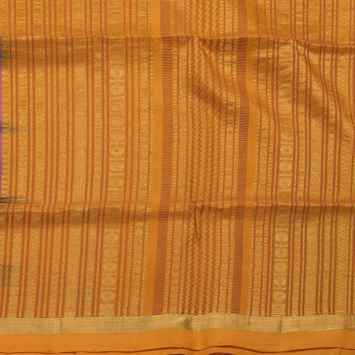 Hayagrivas Purple Kora Silk Cotton Saree SSCBF14D5-2